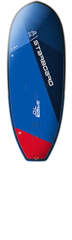 2022 STARBOARD INFLATABLE SUP 7'0" X 31" X 4.75" AIR FOIL DELUXE SC WING BOARD