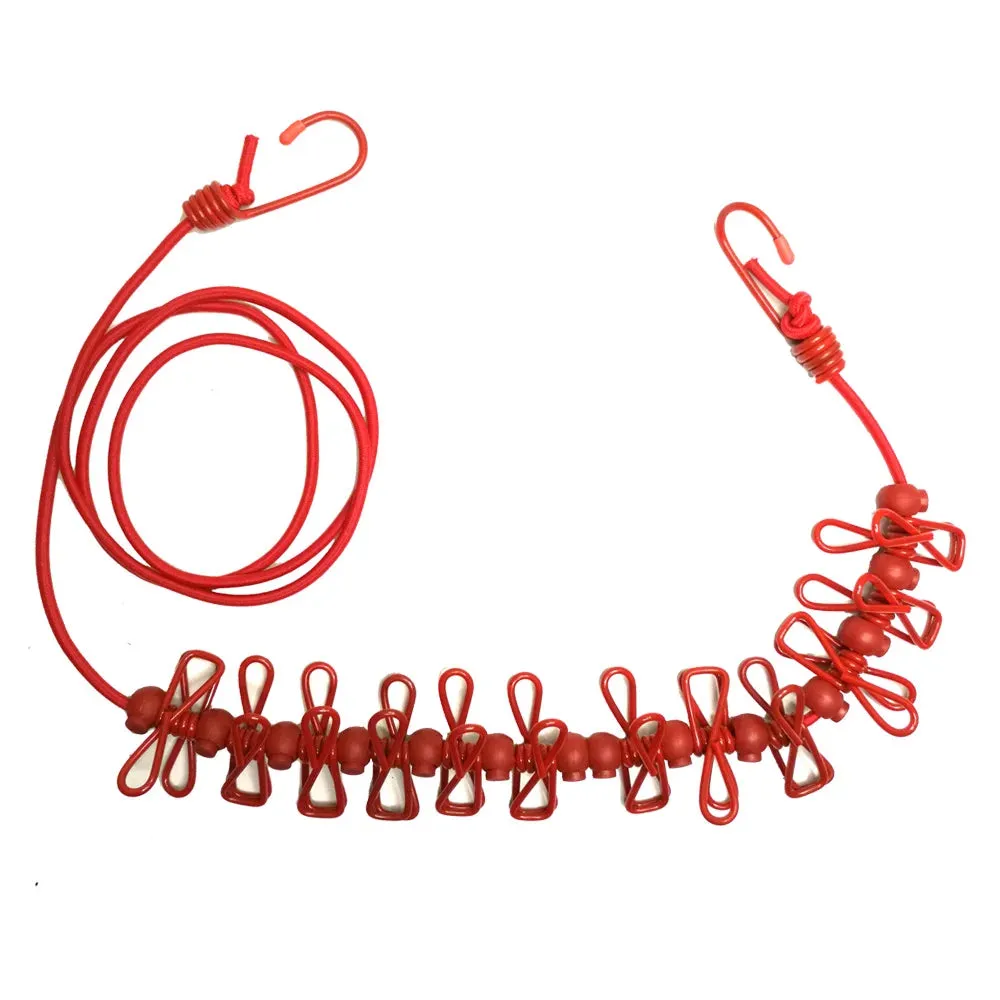 4M Outdoor Camping Non-slip Stretch Clothesline