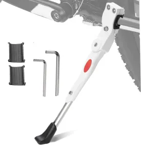 Adjustable Bicycle Kickstand, Bike Side Support Kick Stand for 22 24 26 Inch Mountain Bike and 700 Road Bike