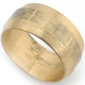 Anderson Metals 730060-10 Pipe Sleeve, 5/8 in Compression, Brass :CD: QUANTITY: 10