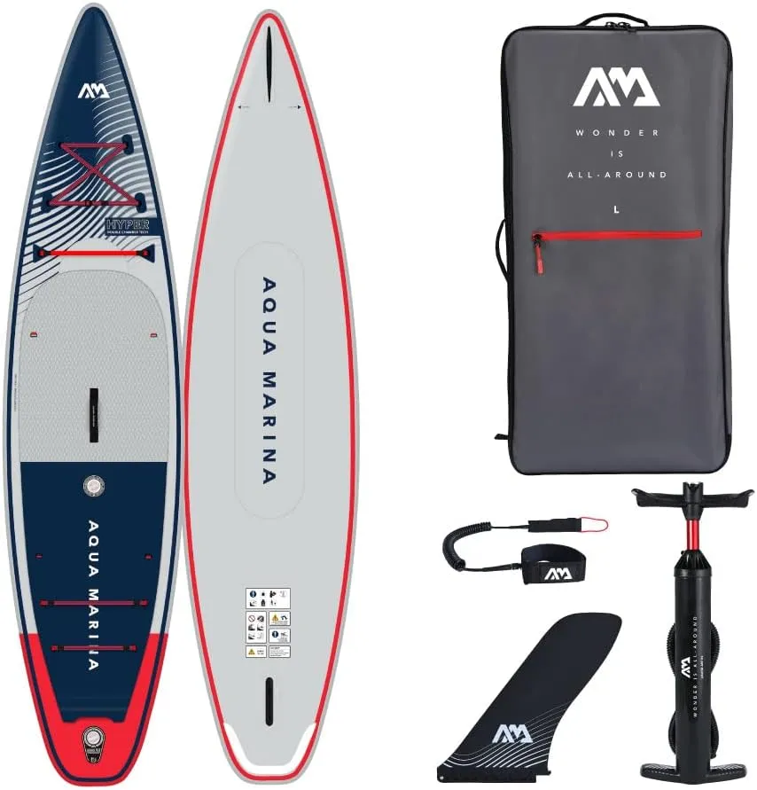 Aqua Marina Hyper 11 6 Touring Series Inflatable Stand Up Paddle Board