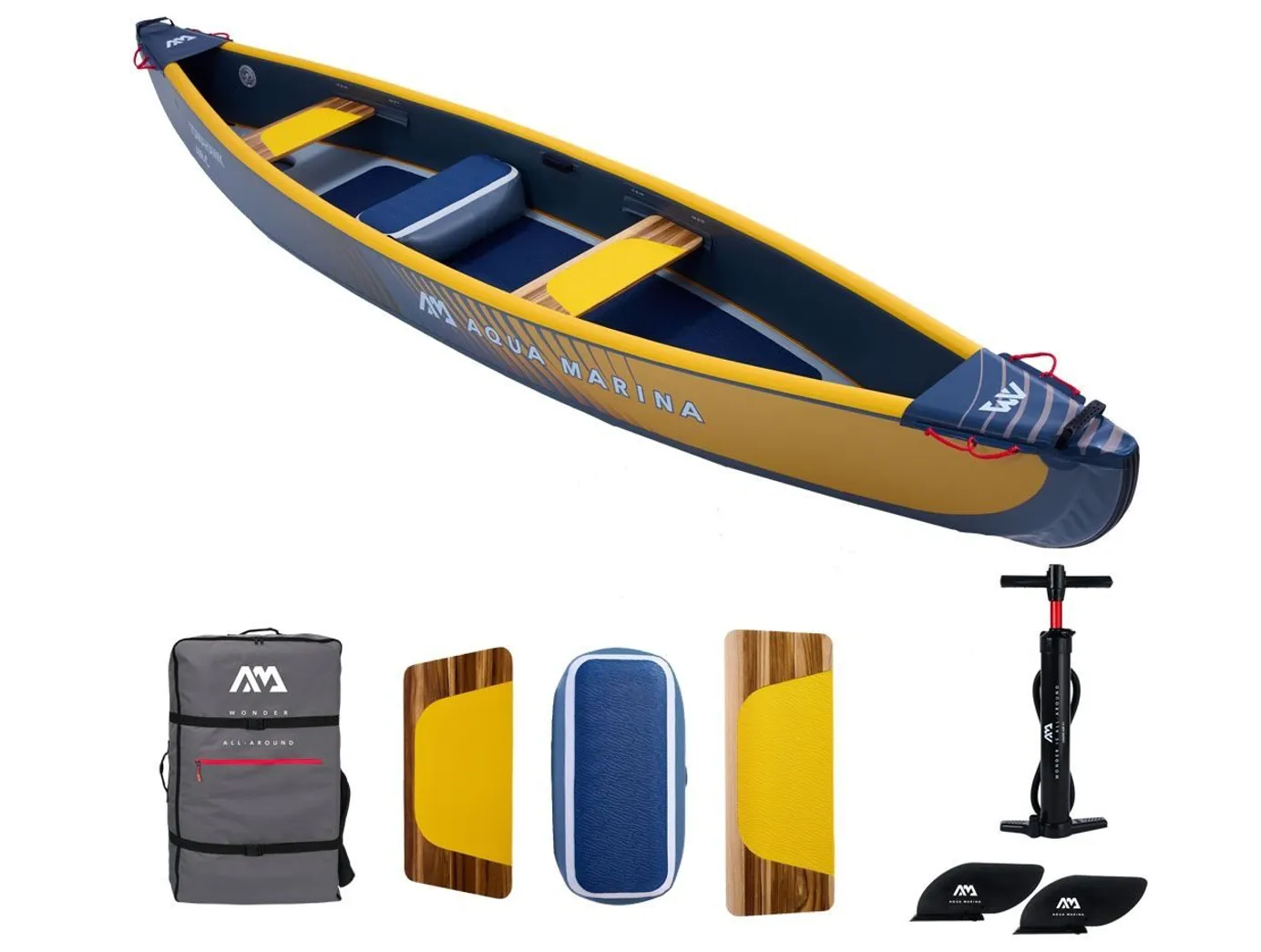 Aqua Marina Tomahawk AIR-C- High Pressure Speed Kayak- 2-3 Person - Stock due in January 2025