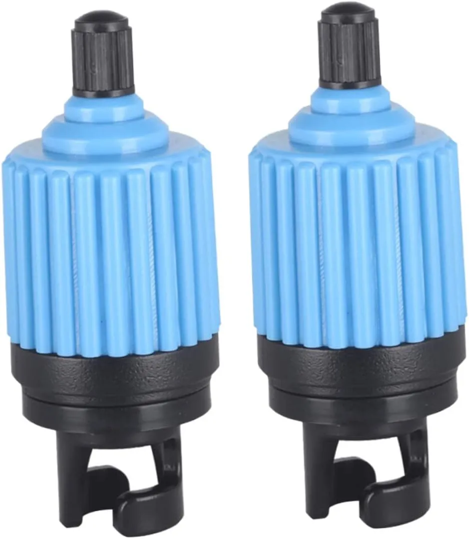 BESPORTBLE 2pcs Air Valve Adapter Inflator Bike Pump Adapter Pumps Sup Adapter Sup Pump Adapter Stand up Electric Pump Adaptors Air Pump Inflatable Sup Pump Adaptor Compressor Rubber Blue