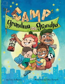 Camp Grandma and Grandpa Hardcover  Picture Book, May 13, 2025