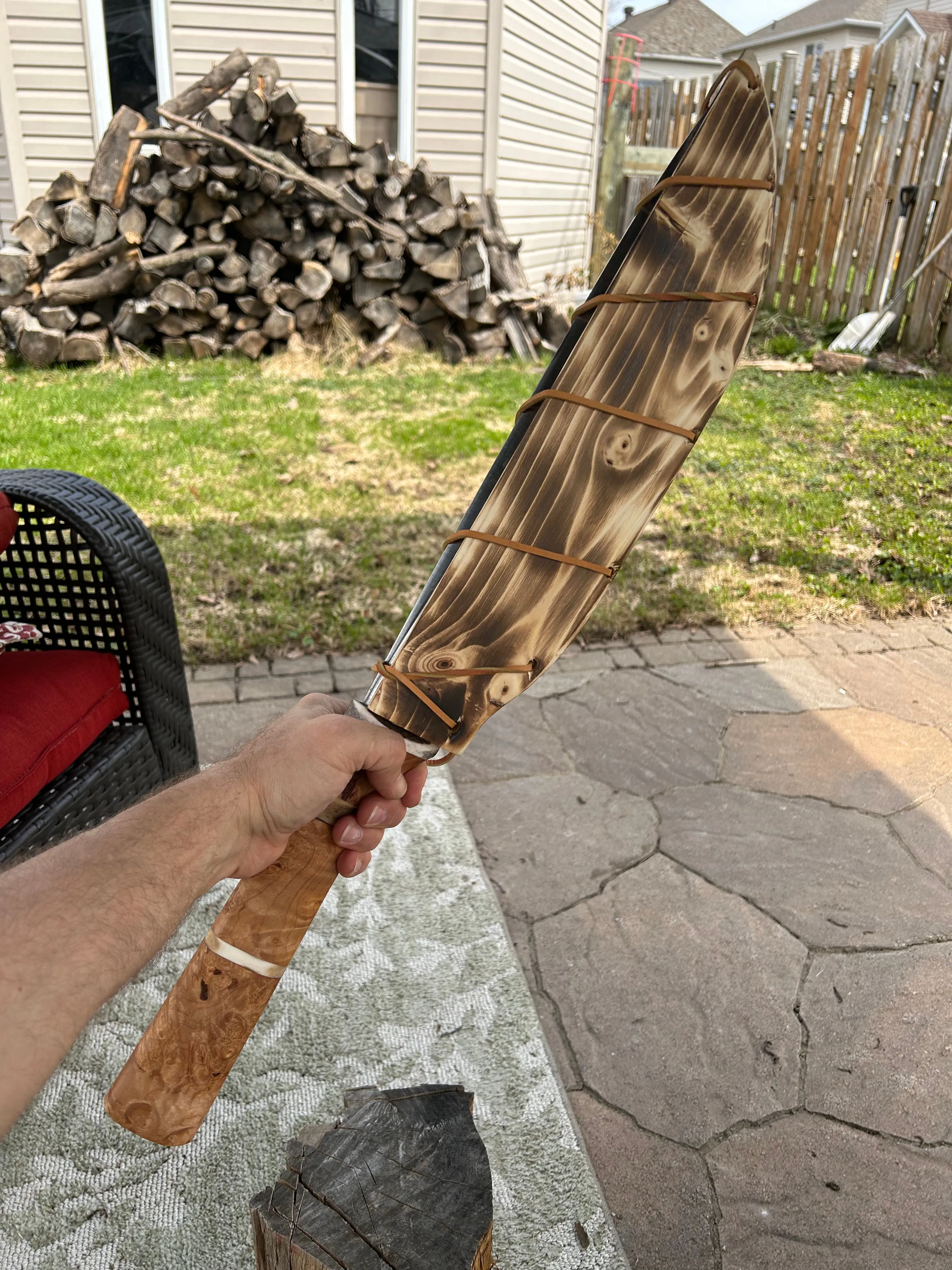 Custom Forged Traditional Siberian Batiya