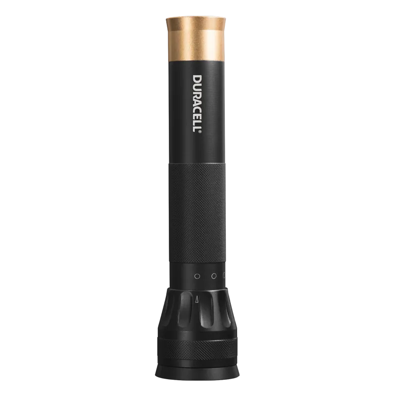DURACELL 130 Lumen Tough Focus Series LED Flashlight - IPX4 Water Resistant