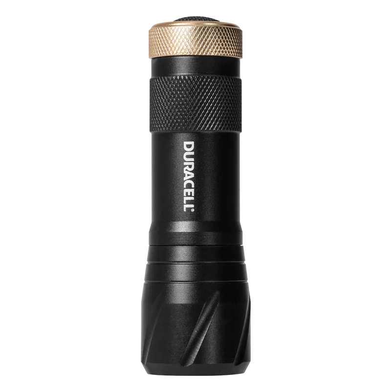 DURACELL 70 Lumen Tough Compact Pro Series LED Flashlight - IPX4 Water Resistant