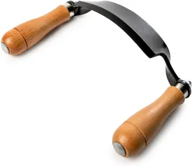 Felled Draw Shave Knife  8in Curved Draw Knife Curved Draw Shave Tool Woodworking Debarking Hand Tool