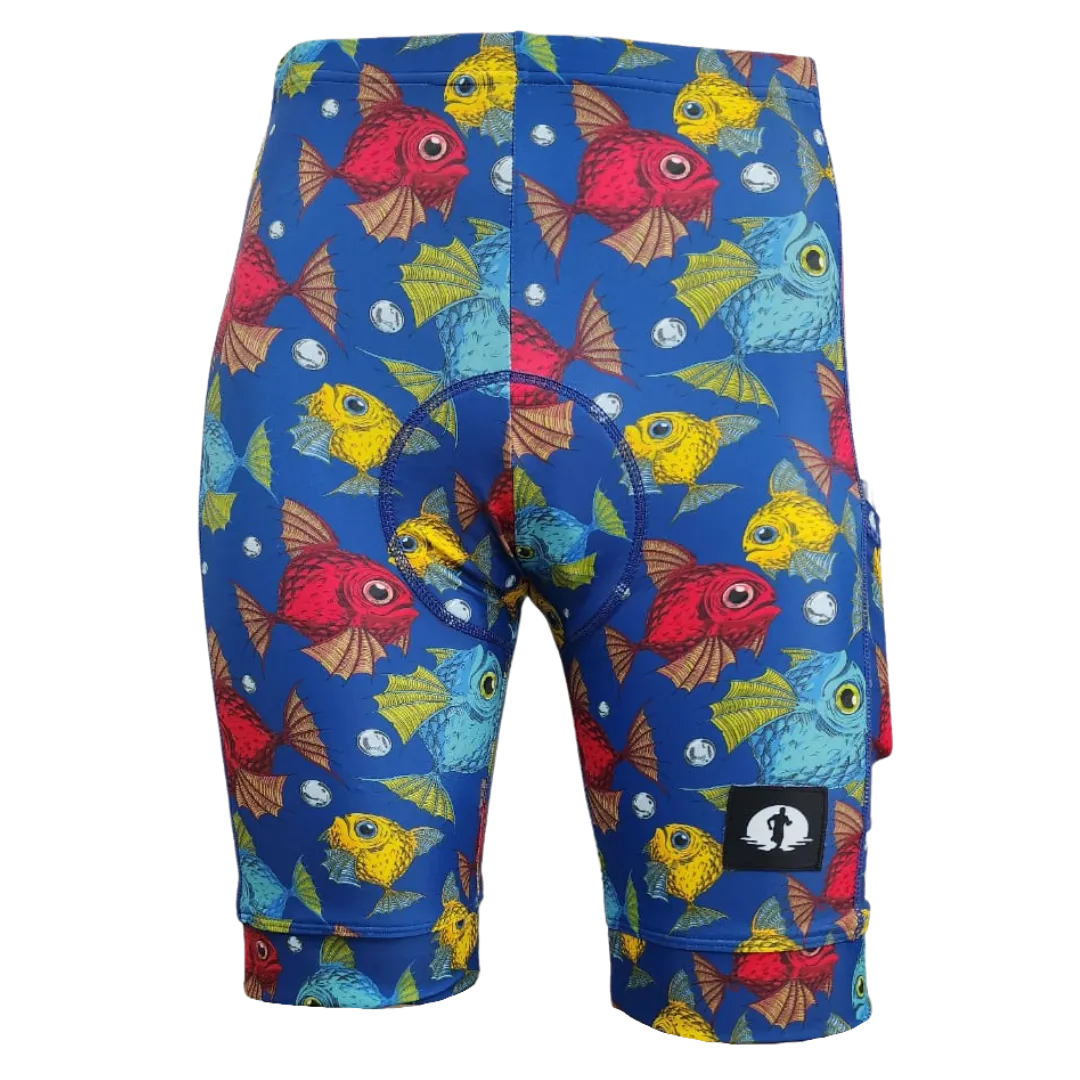 Funky Cycling Shorts - Piranha