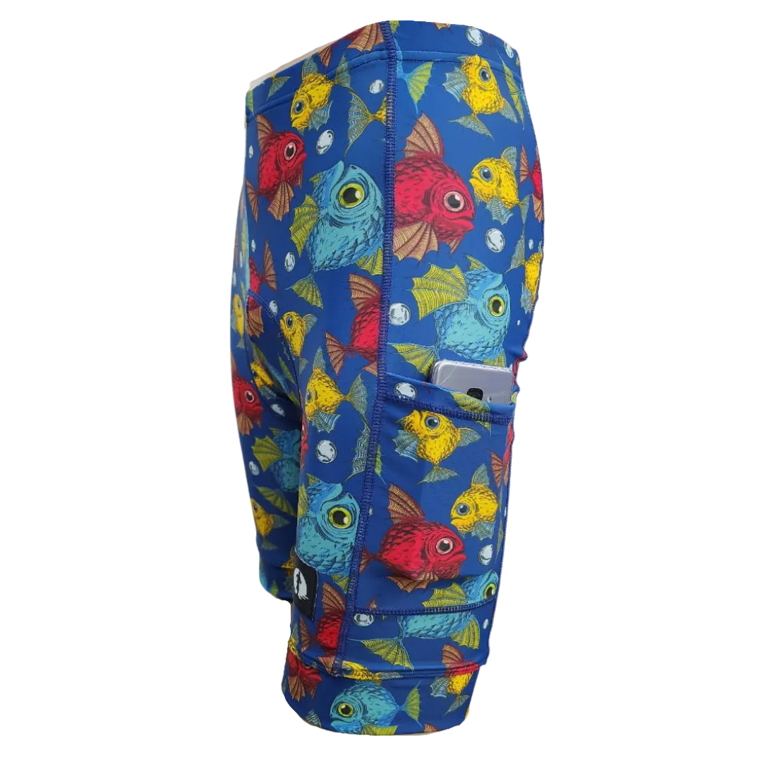 Funky Cycling Shorts - Piranha
