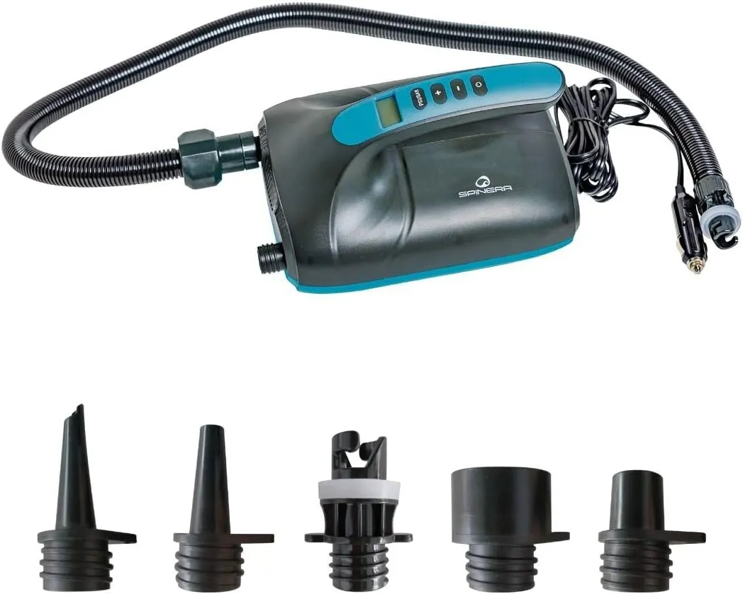 High Pressure 12V SUP Stand Up Paddle Boarding Pump - Material: ABS   PA (Orange and Black Color) - Pressure: 16PSI
