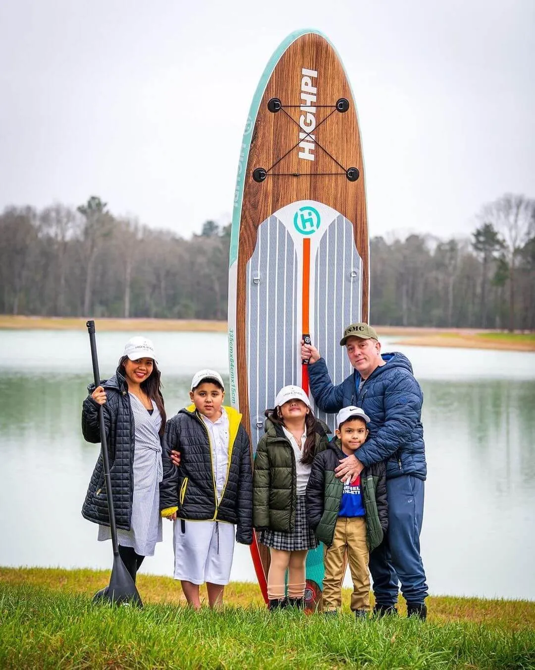 Highpi Windfall Cruise 11' Inflatable Stand Up Paddle Board Package