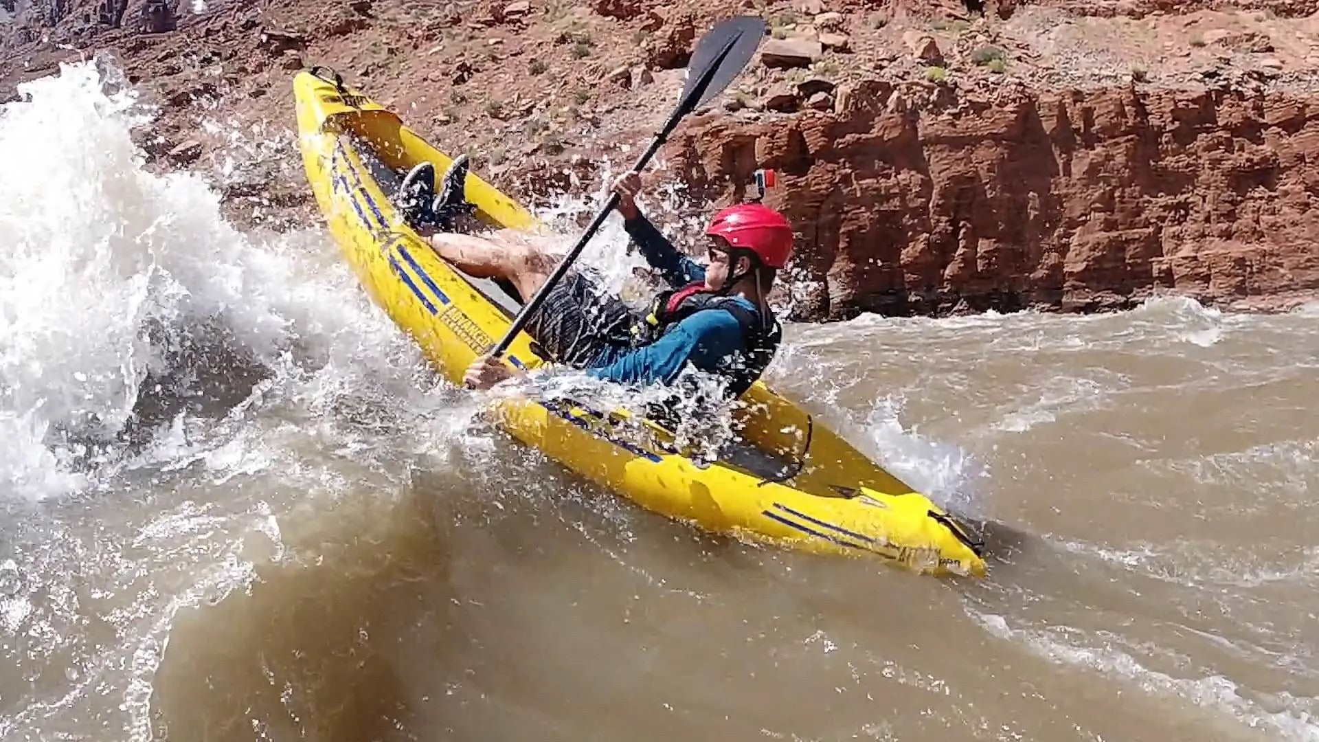 Inflatable Whitewater Kayak Attack Pro