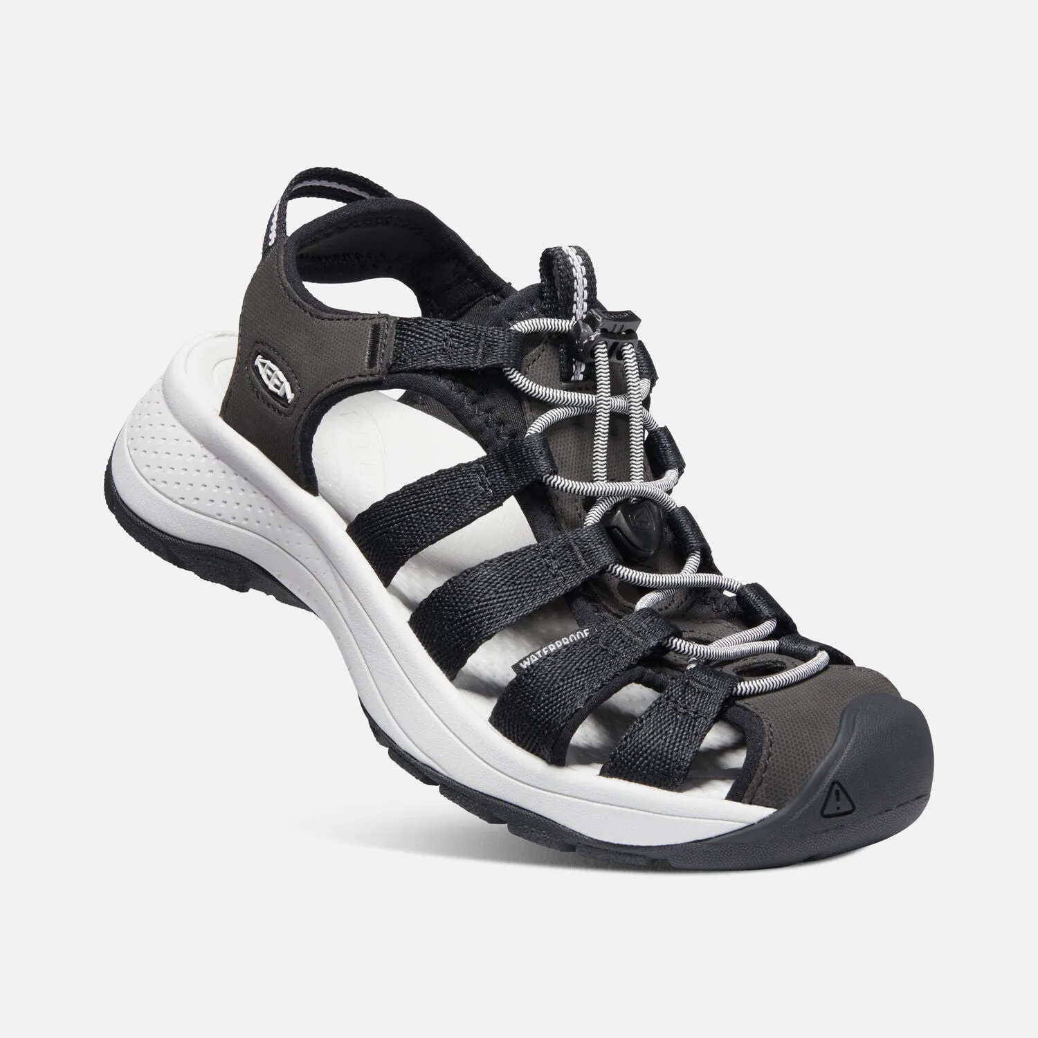 Keen - Women's Astoria West Black/Grey Hiking Sandals 1023594