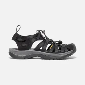 Keen - Women's Whisper Black Hiking Sandals 1018227