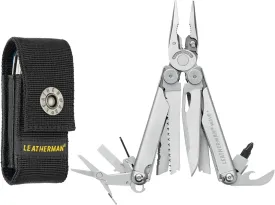 LEATHERMAN, Wave , 18-in-1 Full-Size, Versatile Multi-tool for DIY, Home, Garden, Outdoors or Everyday Carry (EDC), Stainless Steel