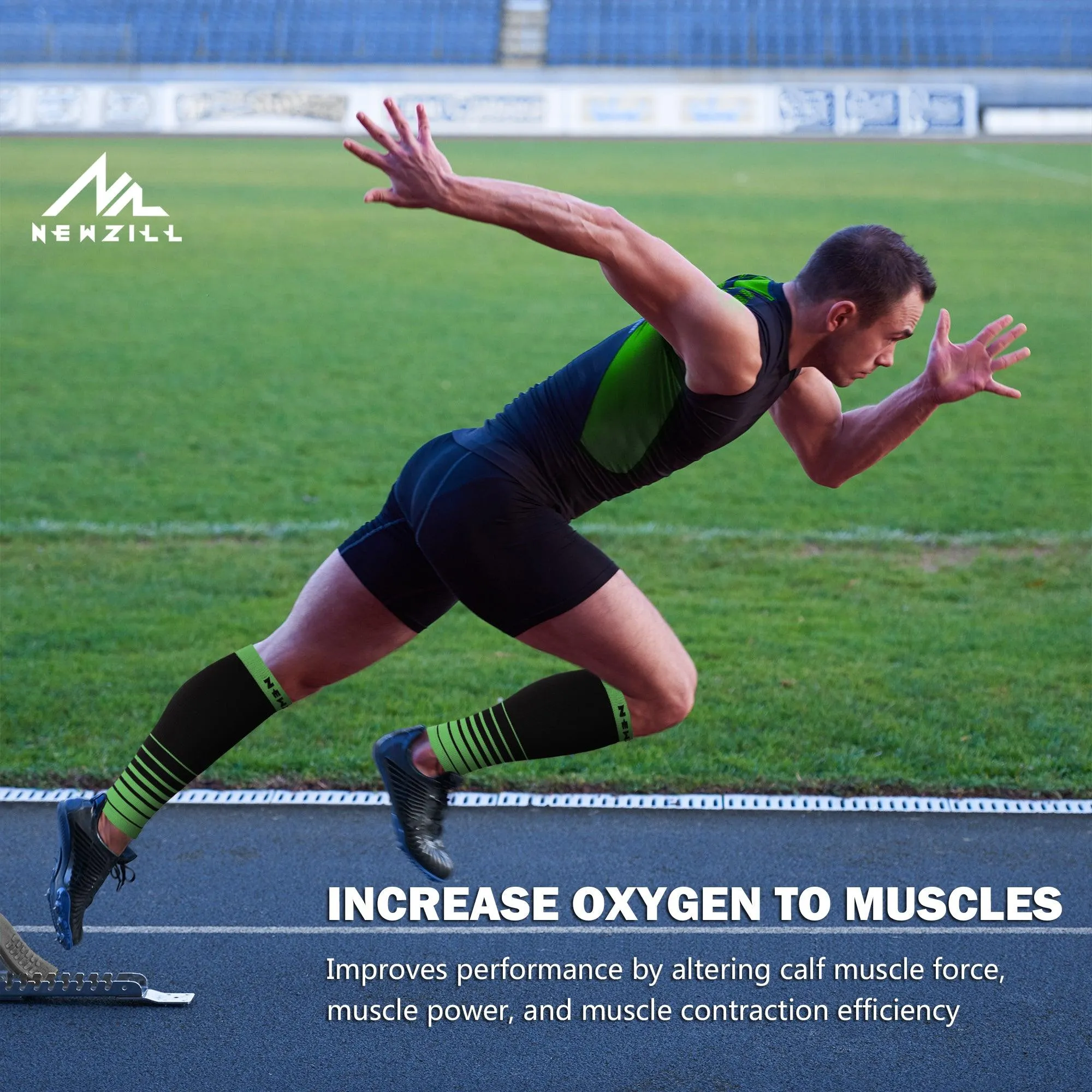Men's CALF Sleeves (20-30mmHg)