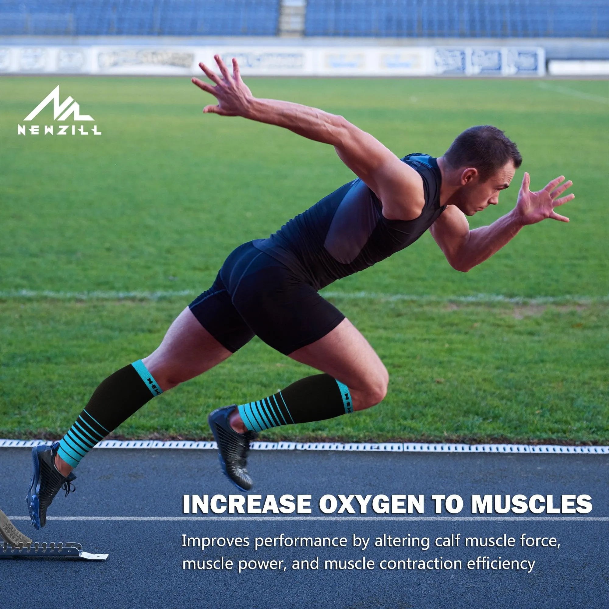 Men's CALF Sleeves (20-30mmHg)