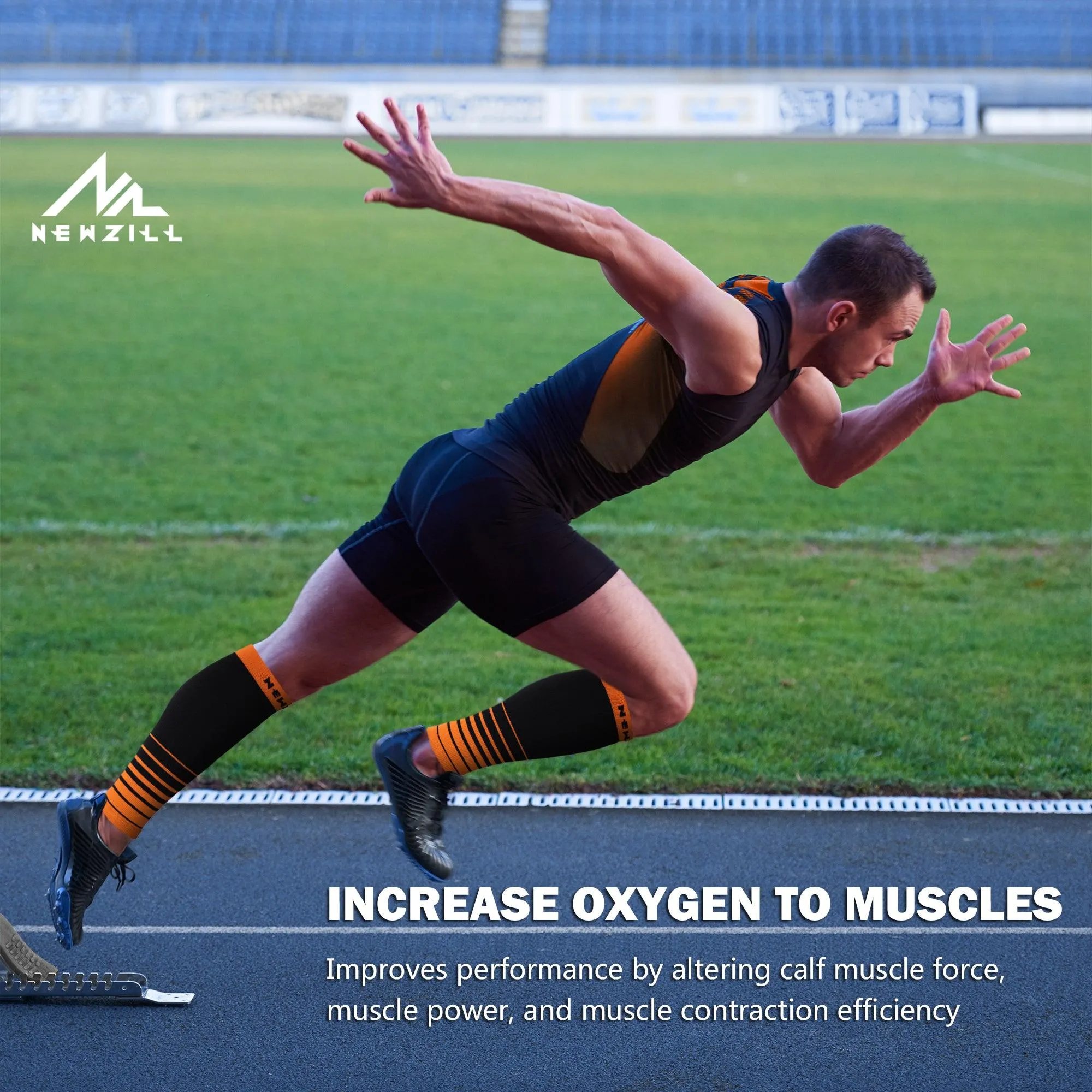 Men's CALF Sleeves (20-30mmHg)