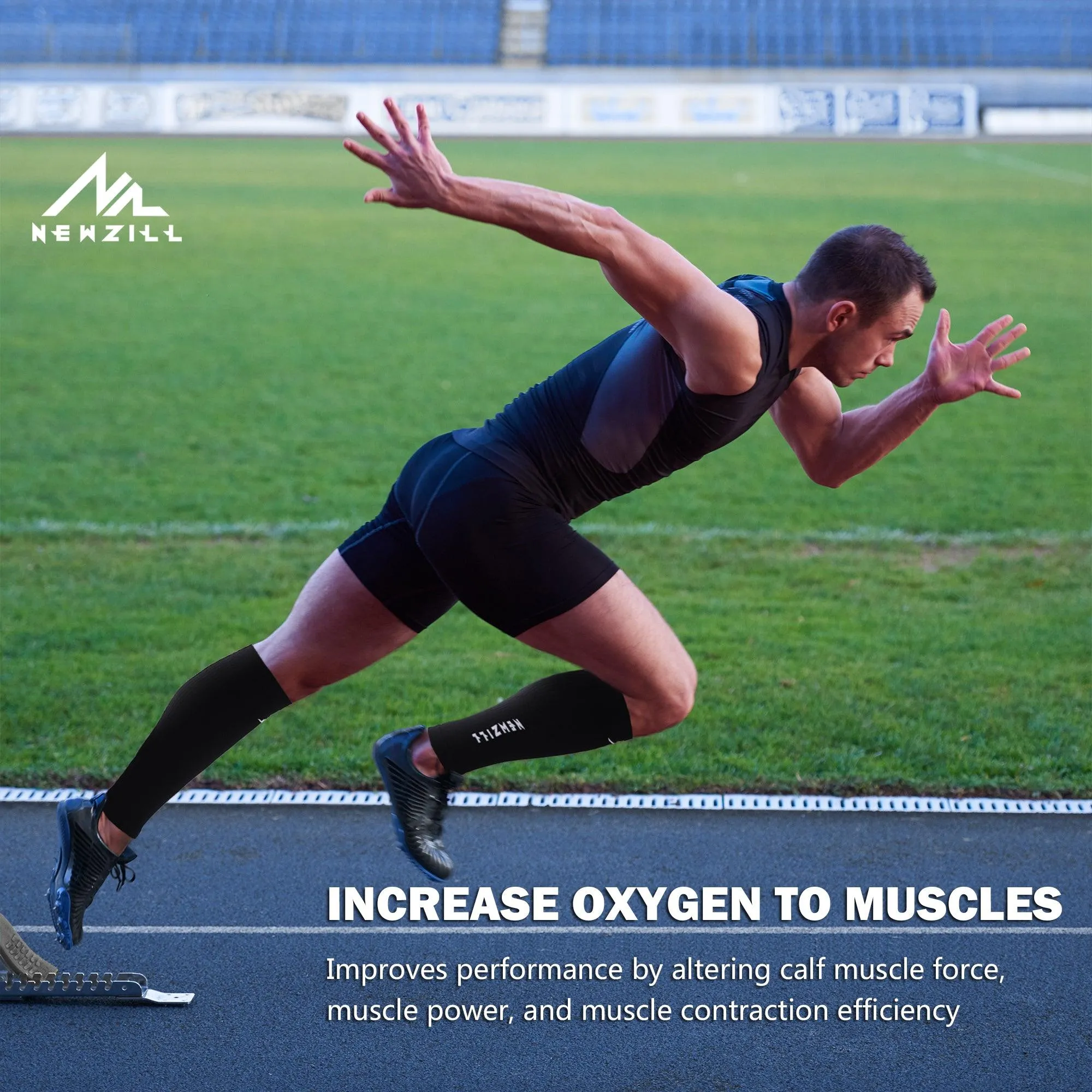Men's CALF Sleeves (20-30mmHg)