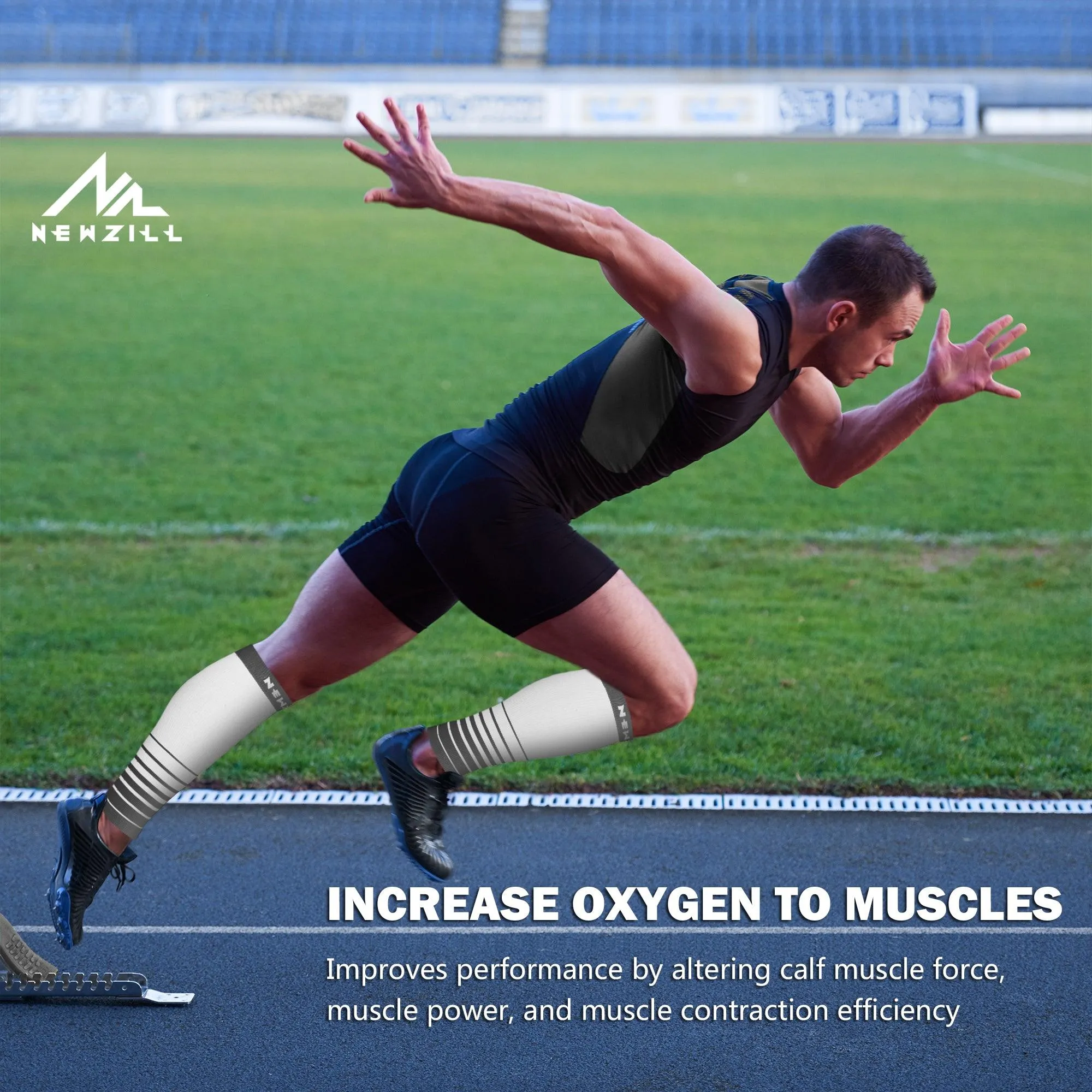 Men's CALF Sleeves (20-30mmHg)