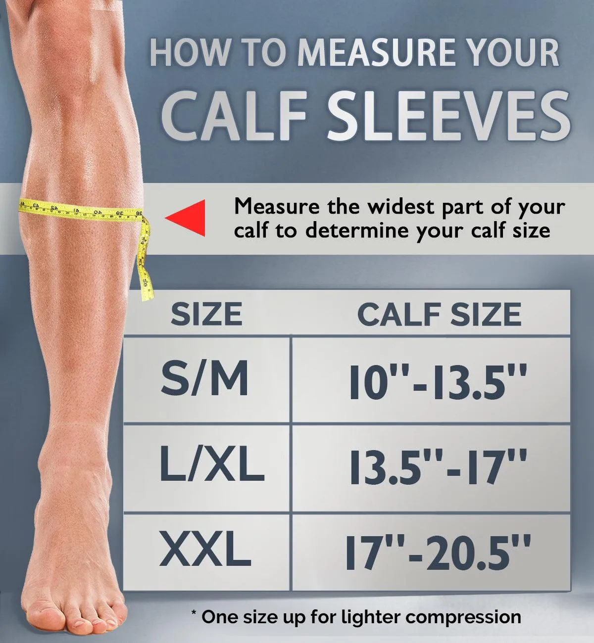 Men's CALF Sleeves (20-30mmHg)
