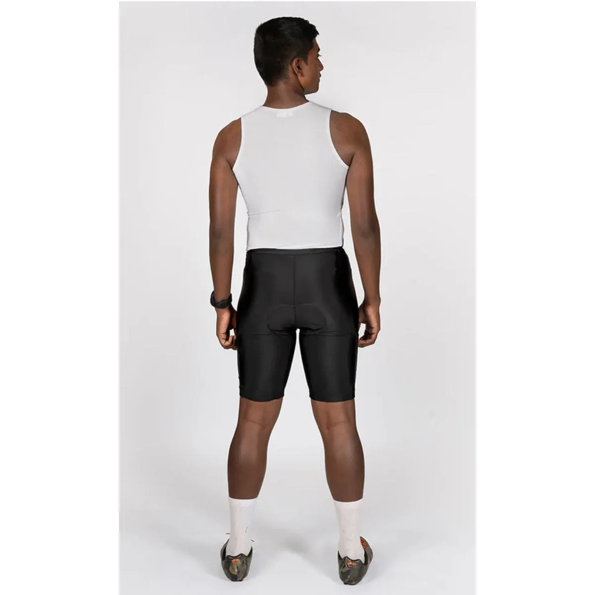 Mens Cycling Shorts - Gel Padded Shorts - Evolve - Black