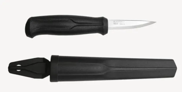 Morakniv | Wood Carving Basic | Stainless Steel Knife | Fixed Blade