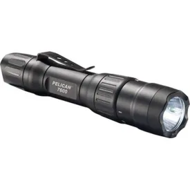 Pelican 7600 076000-0000-110 944 Lumens Tactical Flashlight, Black, 1 Each