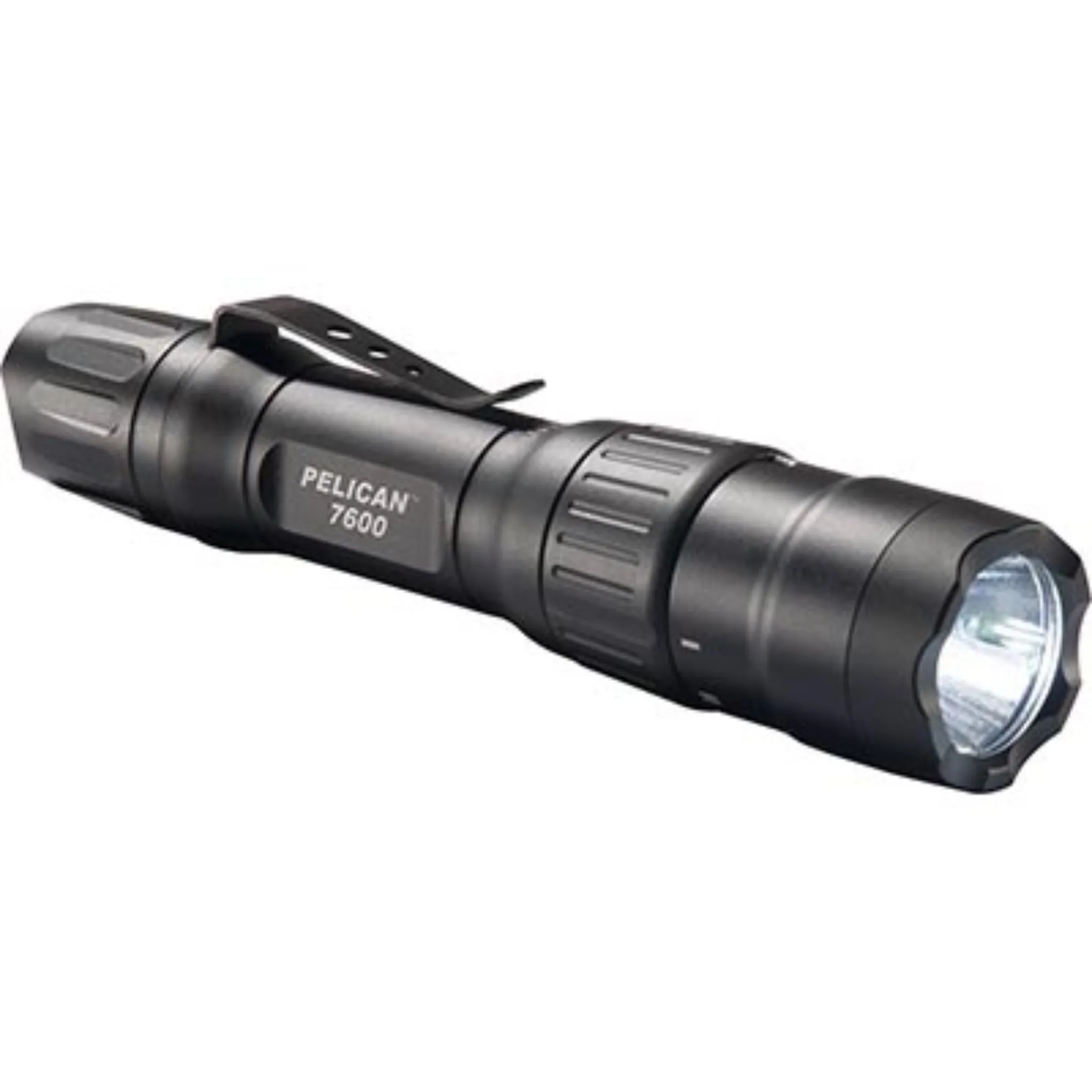 Pelican 7600 076000-0000-110 944 Lumens Tactical Flashlight, Black, 1 Each