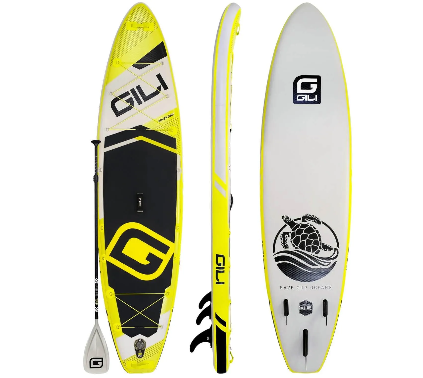 PREOWNED 11' / 12'  ADVENTURE Inflatable Stand Up Paddle Board (SUP) Package