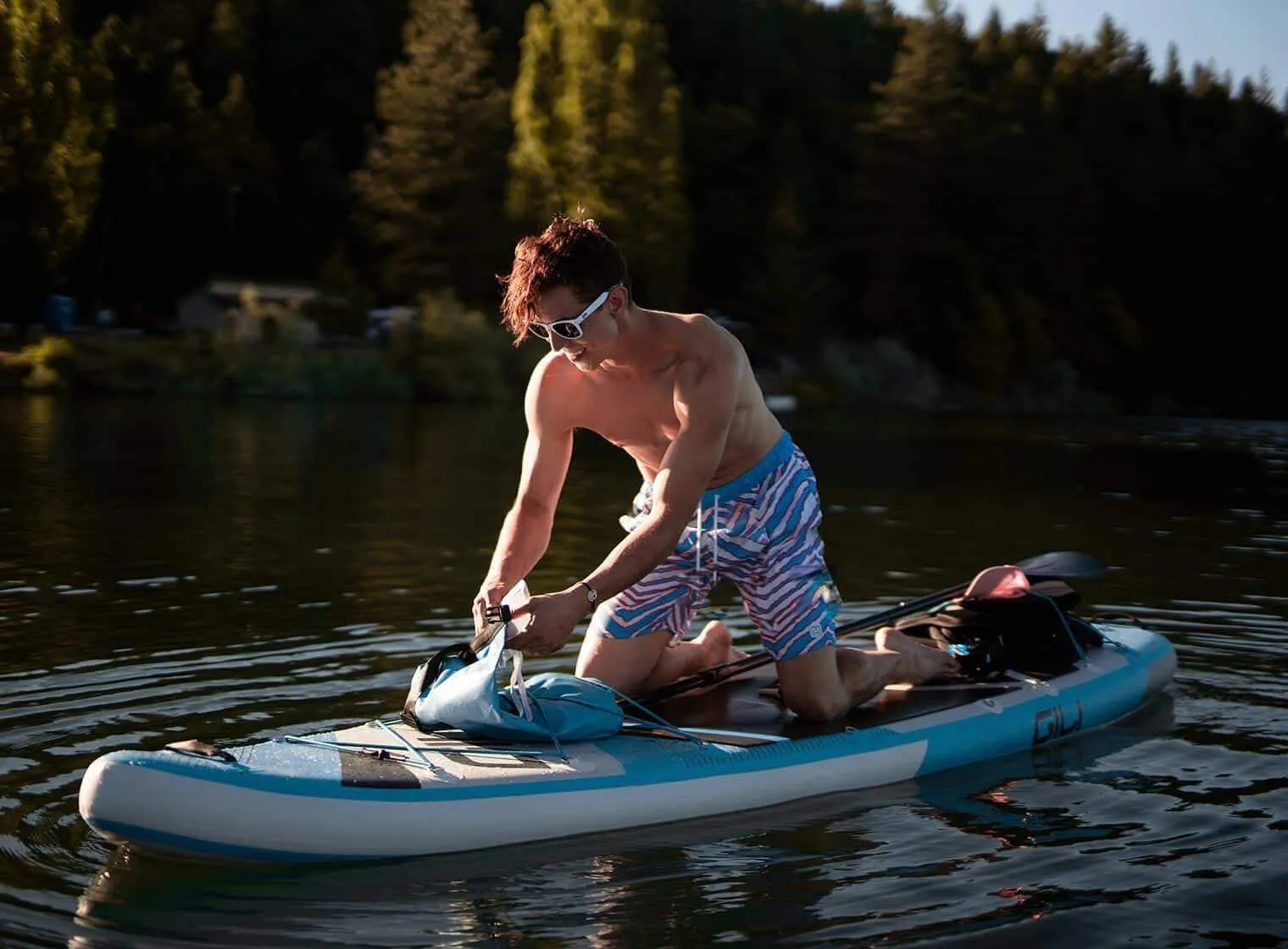 PREOWNED 11' / 12'  ADVENTURE Inflatable Stand Up Paddle Board (SUP) Package