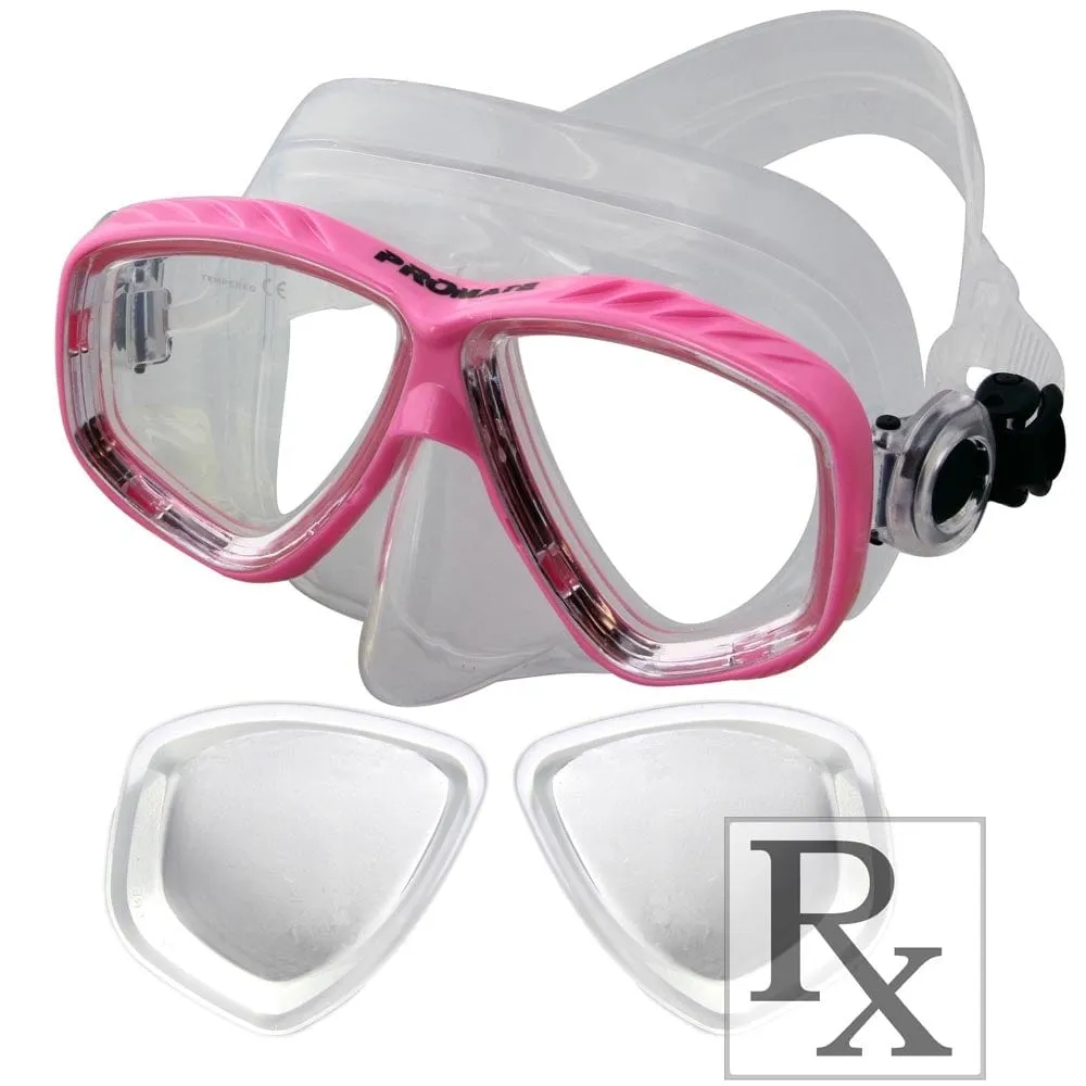 Promate Sea Viewer Dive Mask with Prescription R/X for Scuba Diving Snorkeling - MK275 RX