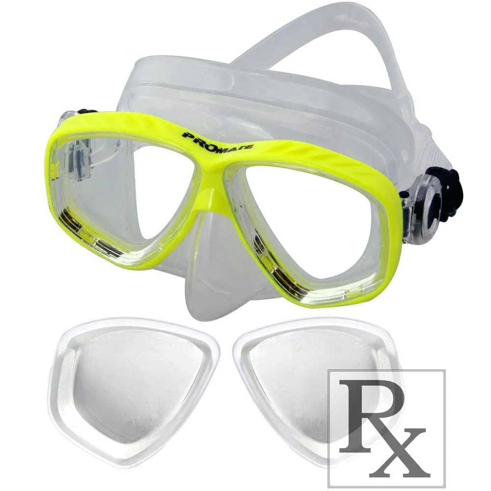 Promate Sea Viewer Dive Mask with Prescription R/X for Scuba Diving Snorkeling - MK275 RX