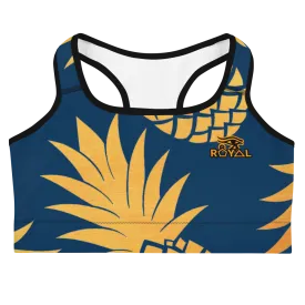 ROYAL. |  Urban Resort | CONSCIOUS CULTURE Eye of Ra Fashion Sports Bra PINEAPPLE DREAMS 2