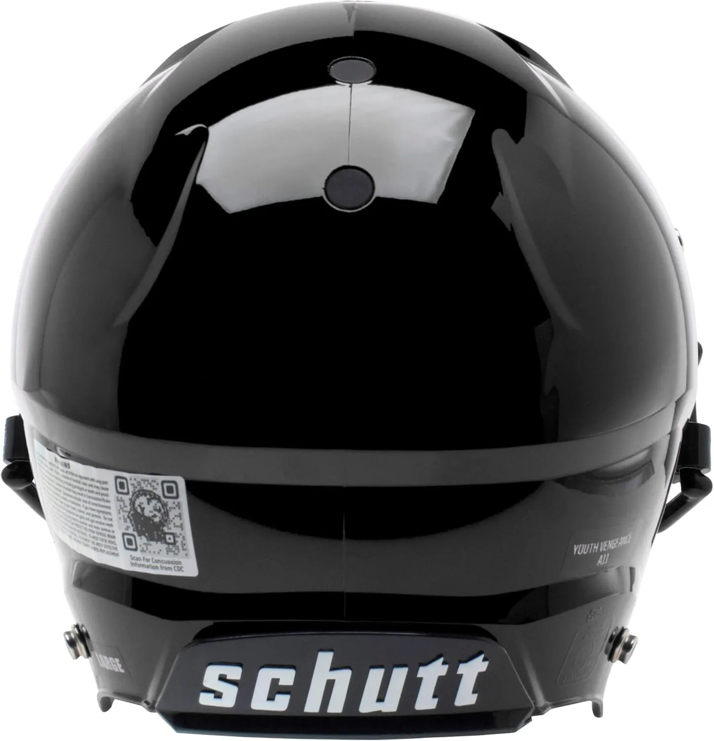 Schutt Vengeance A11 Youth Football Helmet with unattached Facemask and Sports Unlimited Helmet Bag
