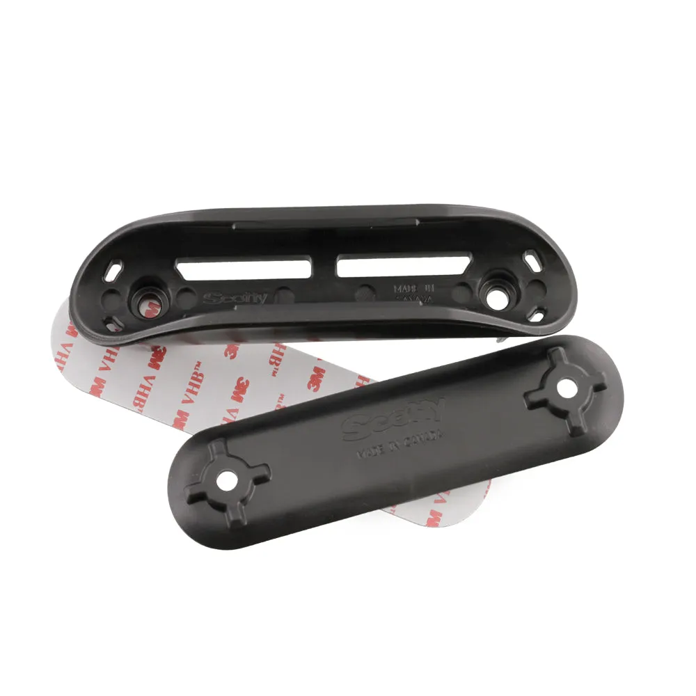 Scotty 0342-BK Glue-On Paddle Clip - Easy Attachment for Kayak Paddles