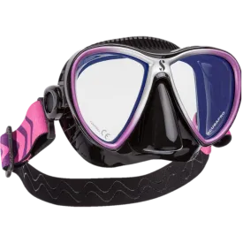 ScubaPro Synergy Twin Dive Mask w/ Comfort Strap