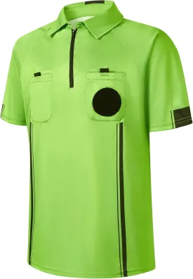 Soccer Referee Shirt, Men Ref Shirt Uniform, Football Referee Jersey, Umpire Shirt