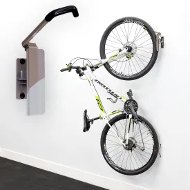 StoreYourBoard Swivel Bike Rack, Bike Rack Garage Wall Mount W/Stopper, Swing 120 Degrees Design, Vertical Hanger Hook for Indoor, Bicycle Storage Rack, Space Saving, Holds 50 lbs per rack