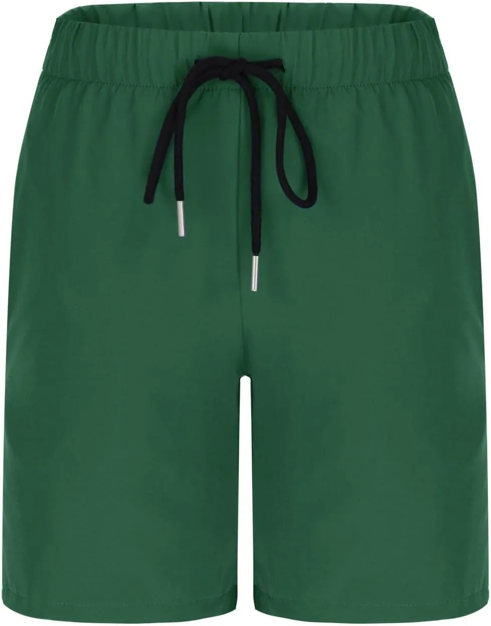 Swim Shorts for Girls Quick Dry High Waisted Trunks with Compression Liner Drawstring Beach Board Shorts Swim Bottoms