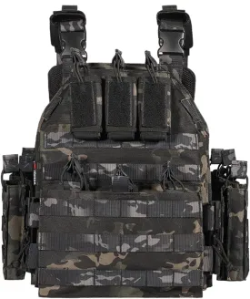 Tactical Vest Quick Release Airsoft Vest for Man Outdoor Adjustable Breathable Vest