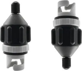 TAODAN SUP Pump Adaptor 2PCS Air Pump Converter Air Valve Adapter Conventional Pumping Head Connector for Inflatable Kayak Stand Up Paddle Board Inflatable, Inflatable Boat SUP Pump Adaptor