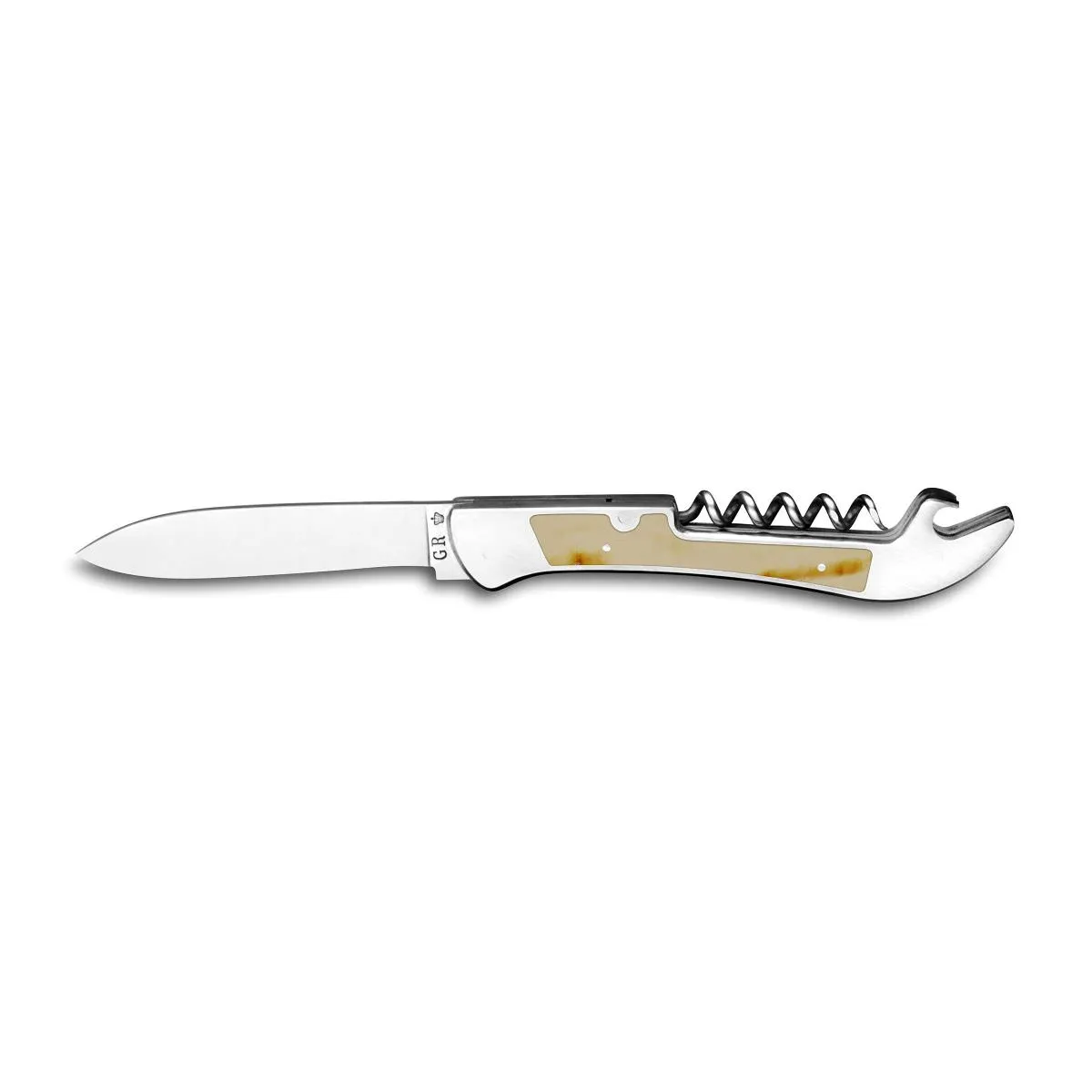 Thiers Issard Saint Verny Pocket Knife, White Micarta Handle
