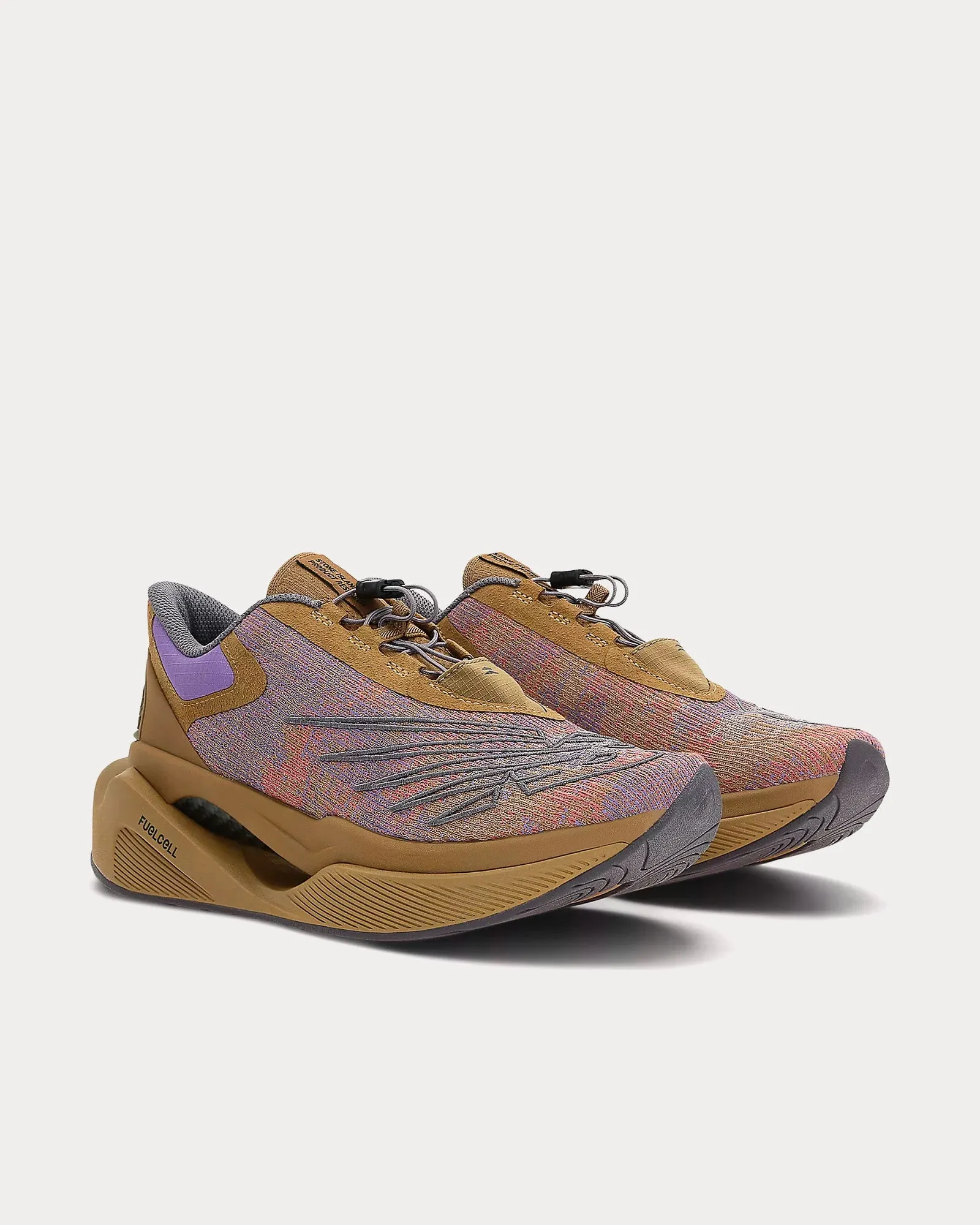Tokyo Design Studio FuelCell C_1 Brown / Green / Purple Running Shoes