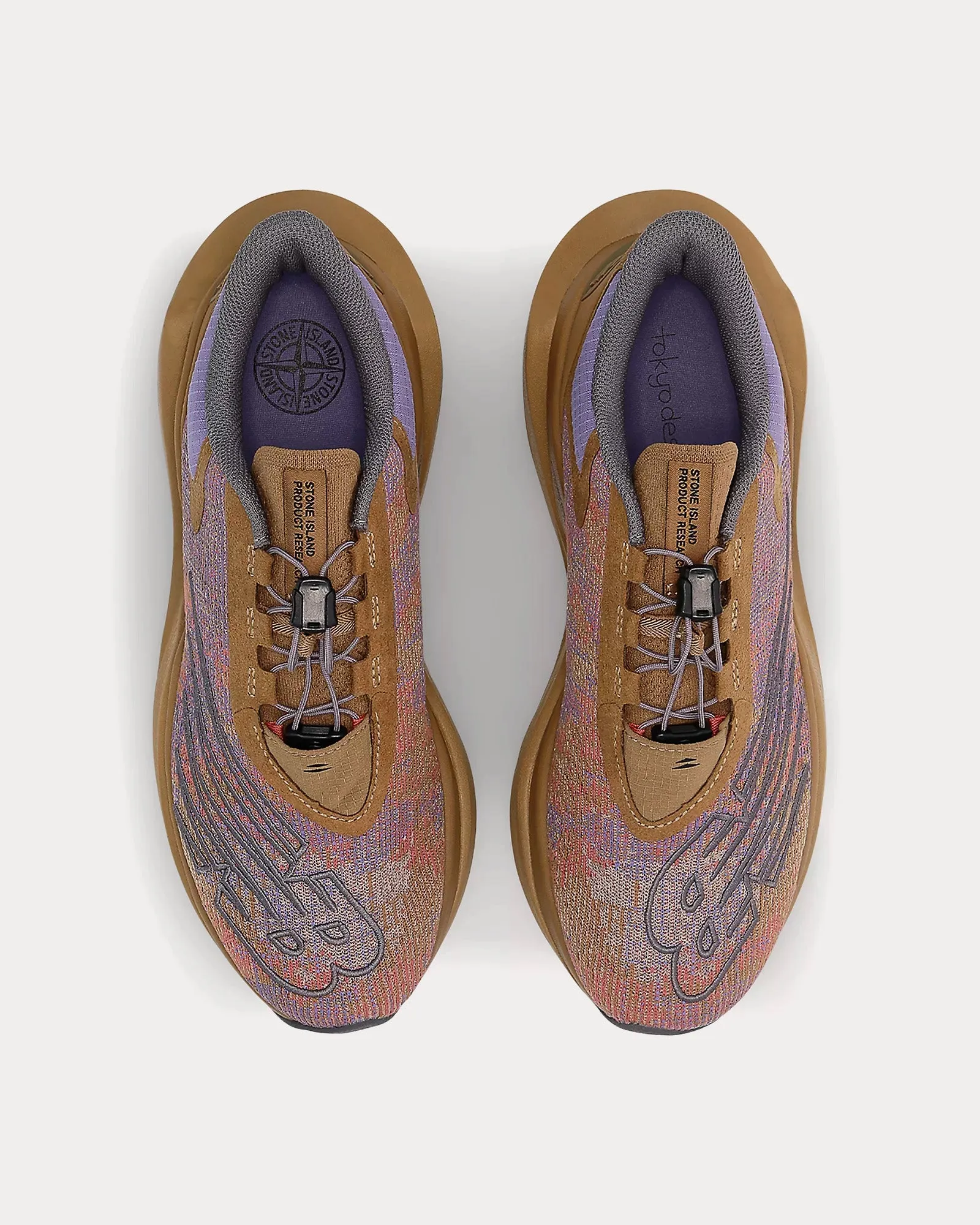 Tokyo Design Studio FuelCell C_1 Brown / Green / Purple Running Shoes