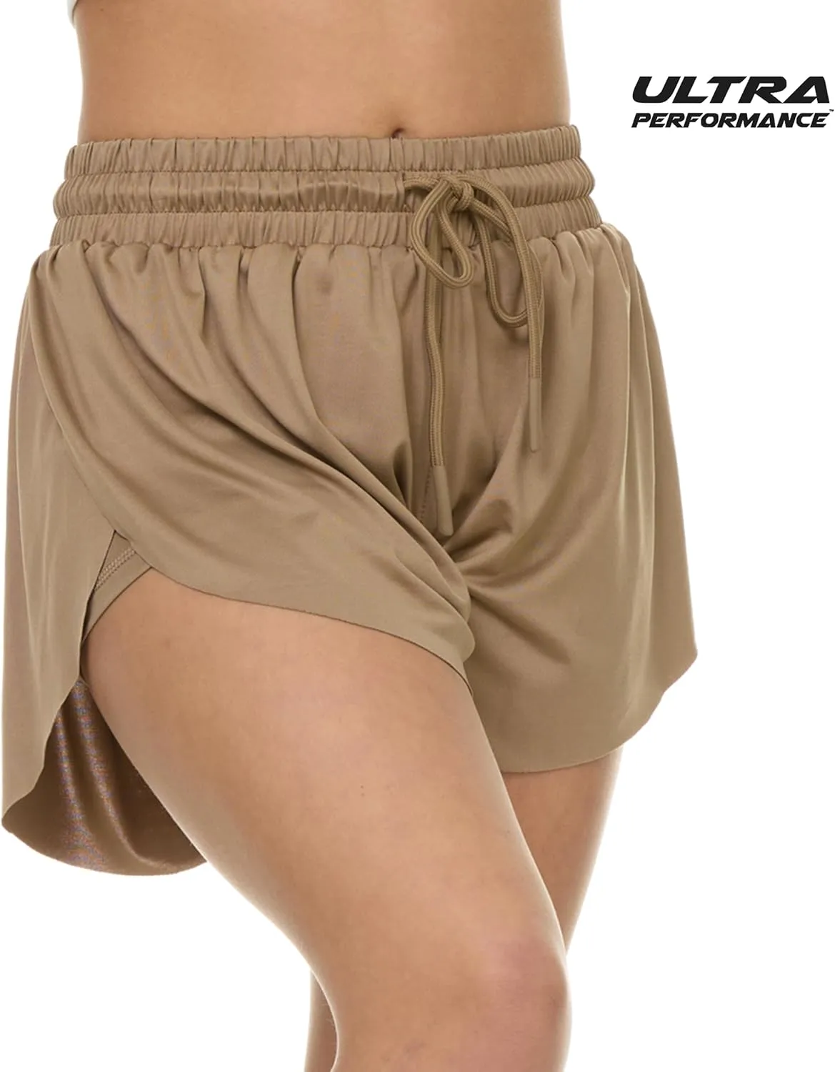 Ultra Performance Girl's Butterfly Short's 2 Pack Girls Athletic Short Basketball Soccer Flowy Active Shorts for Girls