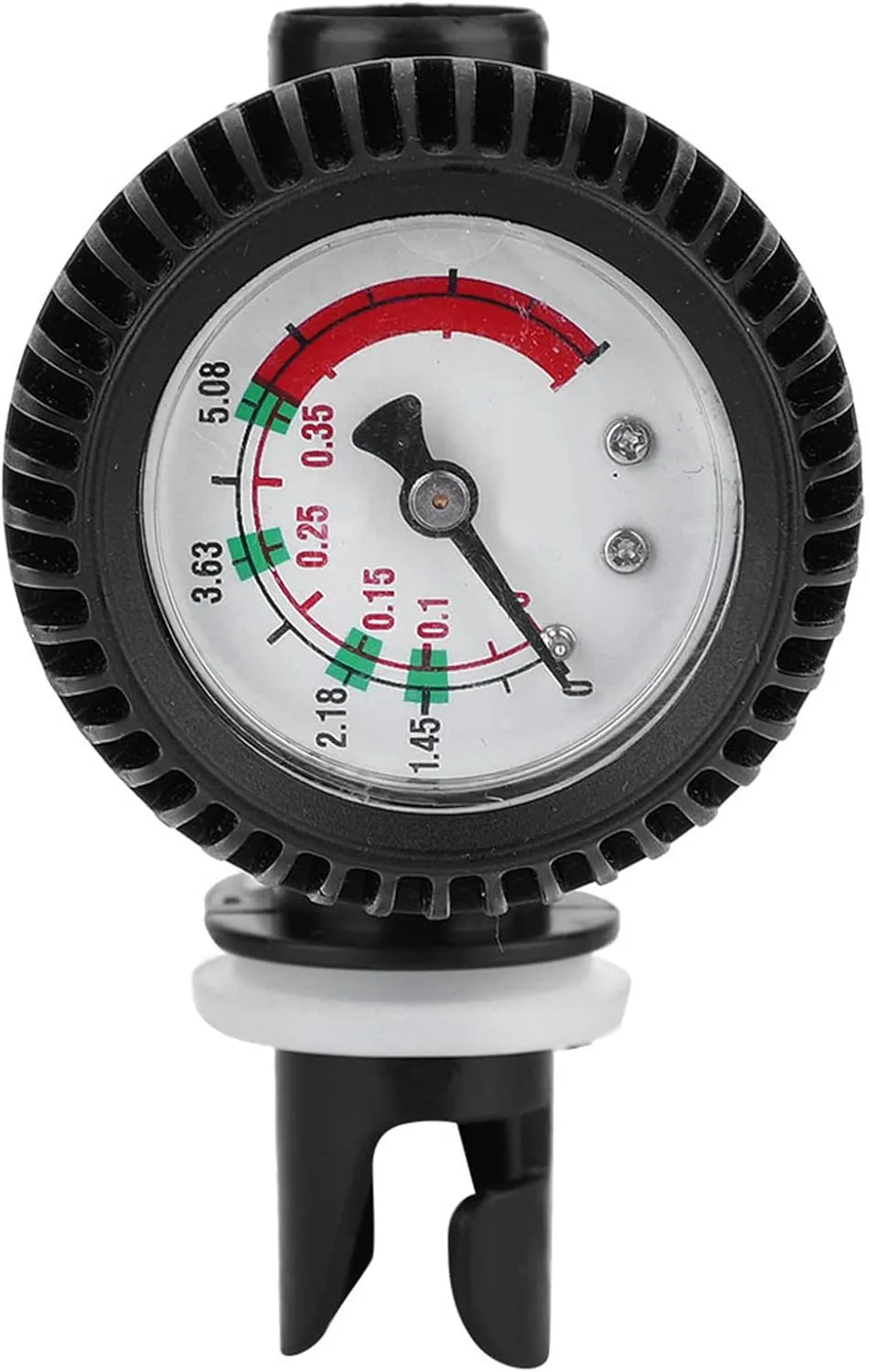 Uxsiya Air Pressure Gauge, PVC and Gel Air Pump Pressure for Kayaks Surfboard Assault Boats Inflatable Boats