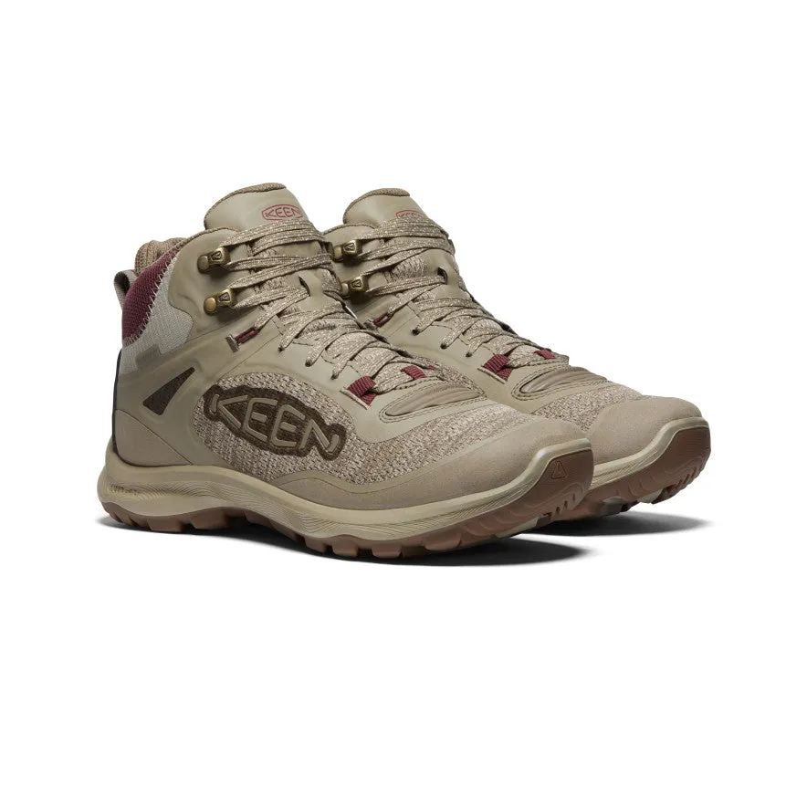 Women's Terradora Flex Waterproof Hiking Boot  |  Plaza Taupe/Windsor Wine
