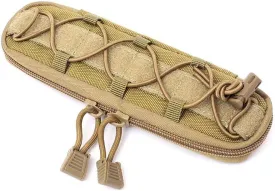 WYNEX Tactical Small Molle Pouch Nylon Knife Sheath Flashlight Holder Multi Tool Pouch Mini Ifak for Belt Epipens Carrying Case Molle Attachment Gear